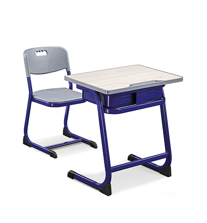 School desks and chairs